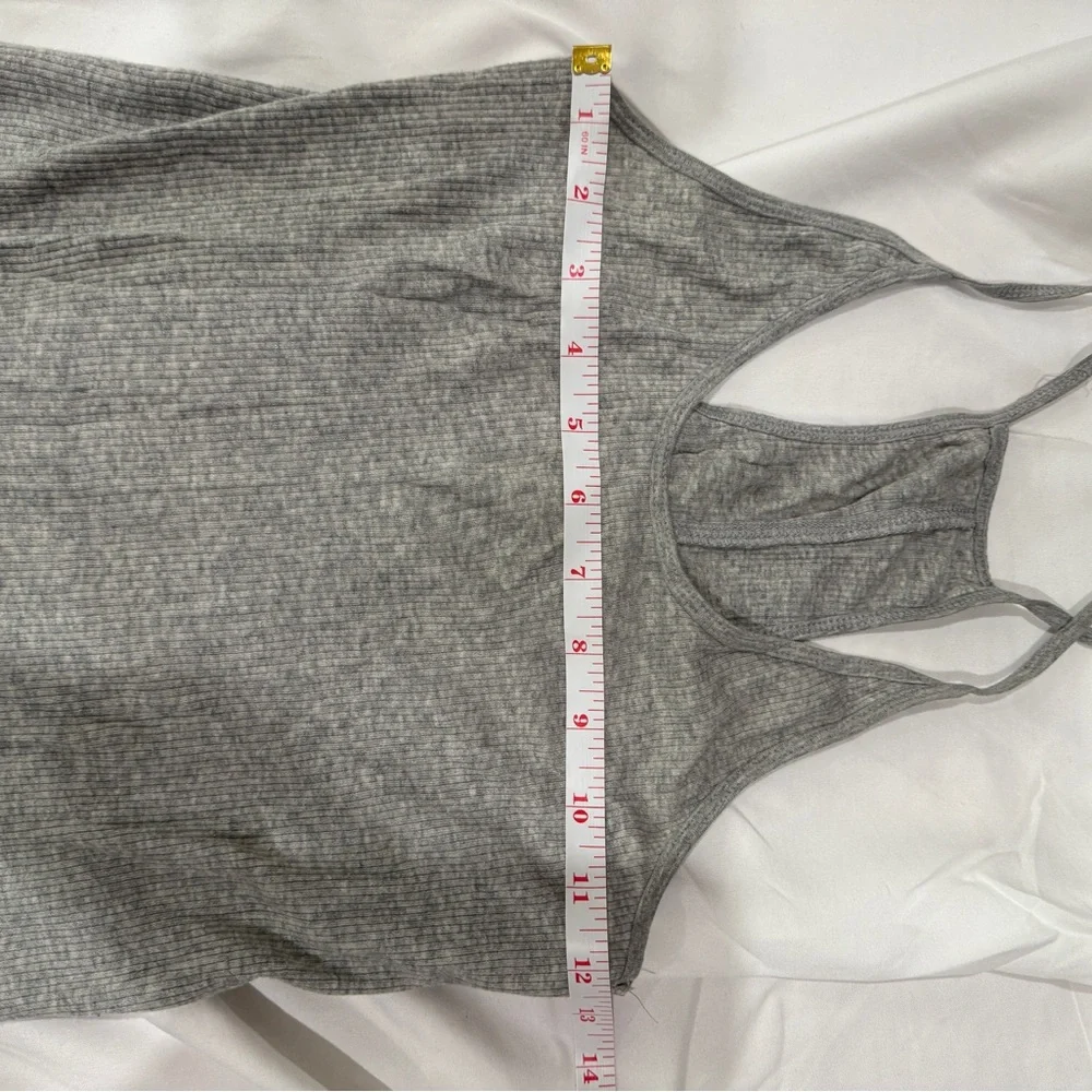 Love by Gap Gray Ribbed Intimate Sleepwear Set - Picture 8 of 8